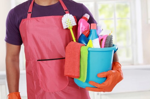 Recycling and disposal work during a house clearance in Earlscourt