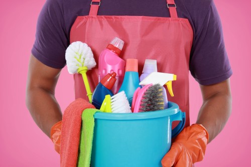 After builders cleaning in Earlscourt for a newly renovated room