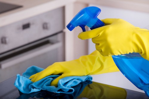 Cleaner restoring stained carpet fibers in Earlscourt property