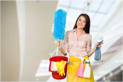 Eco-friendly home cleaners in Earlscourt maintaining a spotless apartment