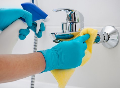 Deep cleaning service in an Earlscourt kitchen with attention to detail